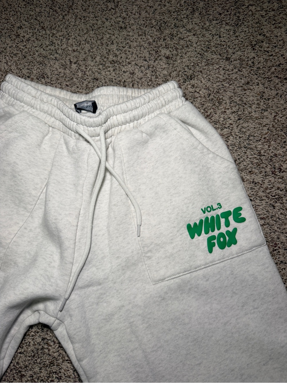 White Fox Sweatpants